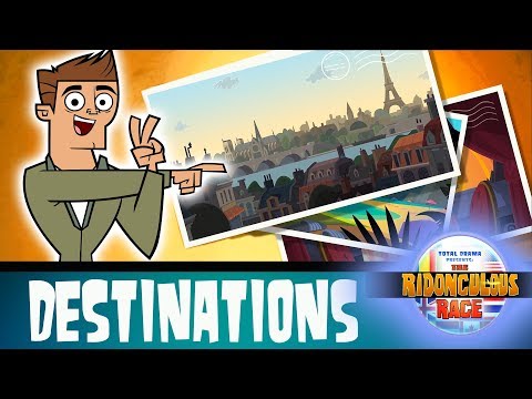 THE RIDONCULOUS RACE - Destinations! | Total Drama
