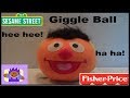 2005 Sesame Street Giggling Bert And Ernie Plush Ball By Fisher Price