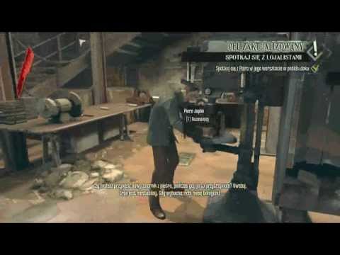 Dishonored Gameplay PL suchystrzelec - #2 Dzielnica destylarni i Nadrewident Campbell cz.1