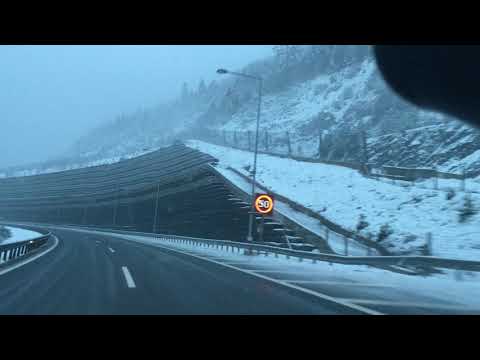 Greece ,A2 Autbahn,Epirus Region,Tunnels