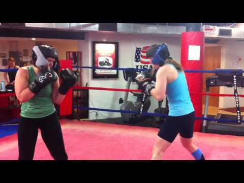 Sunday Sparring with Meredith at Redline (1/3)
