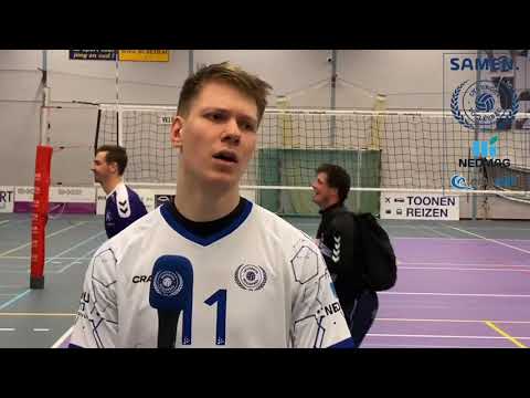 Geoffrey van Gent was de man van de wedstrijd tegen VoCASA