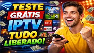 TESTE GRÁTIS IPTV 2026 ????  SEM TRAVAR! (FUNCIONANDO HOJE) - MELHOR IPTV DO BRASIL
