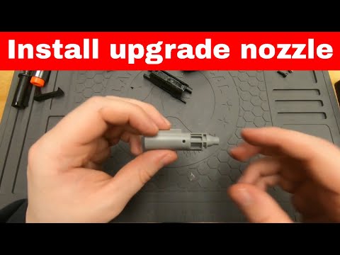 How to install upgrade nozzle for tokyo marui hi-capa AIP | Airsoft toy tech guide