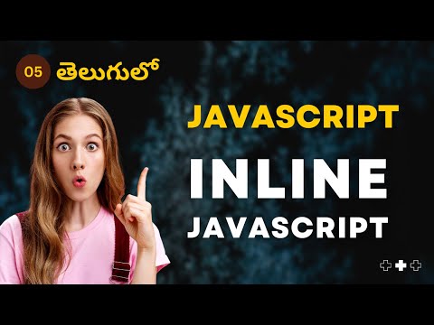 Javascript Inline Javascript 5 Javascript In Telugu 4k Javascript