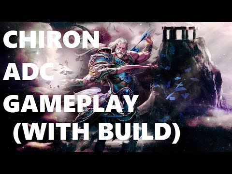 Chiron ADC Gameplay #1 (With Build) - Smite Conquest