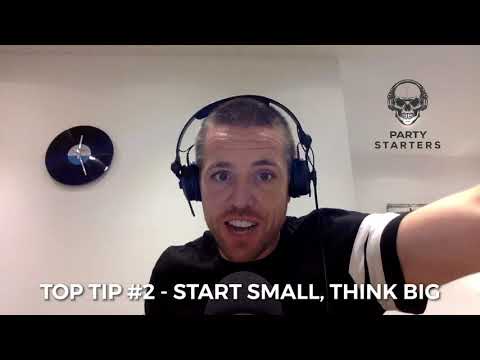 PARTY STARTERS PODCAST EPISODE #8 - KANE TOWNING - START SMALL, THINK BIG