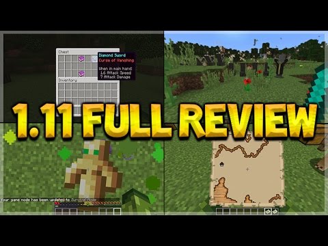 ECKOSOLDIER - Minecraft 1.11 Exploration Update - FULL Review Of All New Features Llamas, Shulker Box & More