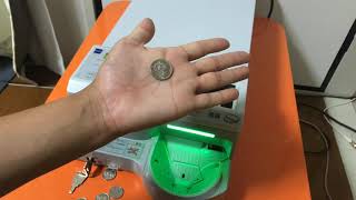 【業務用】電動貯金箱 コインソーター 自動釣銭機【両替編】