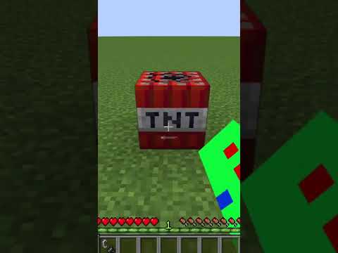 How to light TNT in Minecraft! #shorts