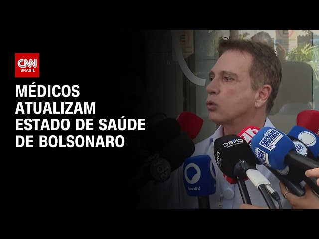 Médicos atualizam estado de saúde de Bolsonaro | CNN 360º