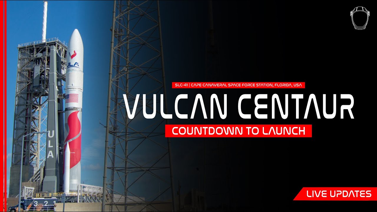 LIVE! ULA Vulcan Centaur Cert-2 Countdown
