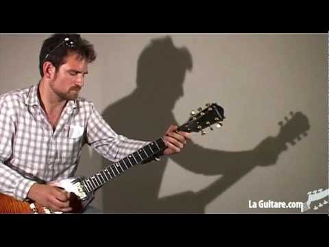 Jeff Demers - Flying V - Montreal Guitar Show 2012 by Brice Delage