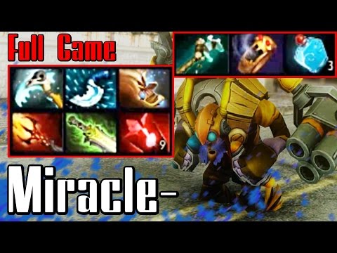 Miracle- Tinker - Dota 2 Full Game - vol 9 (Pub, 8000 MMR)