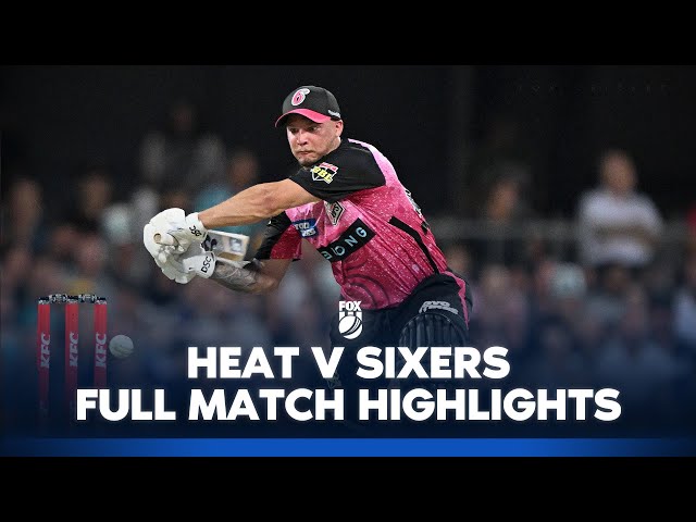 Brisbane Heat vs Sydney Sixers | Full Match Highlights I 29/12/24 | BBL | Fox Cricket Brisbane Heat vs Sydney Sixers | Full Match Highlights I 29/12/24 | BBL | Fox Cricket