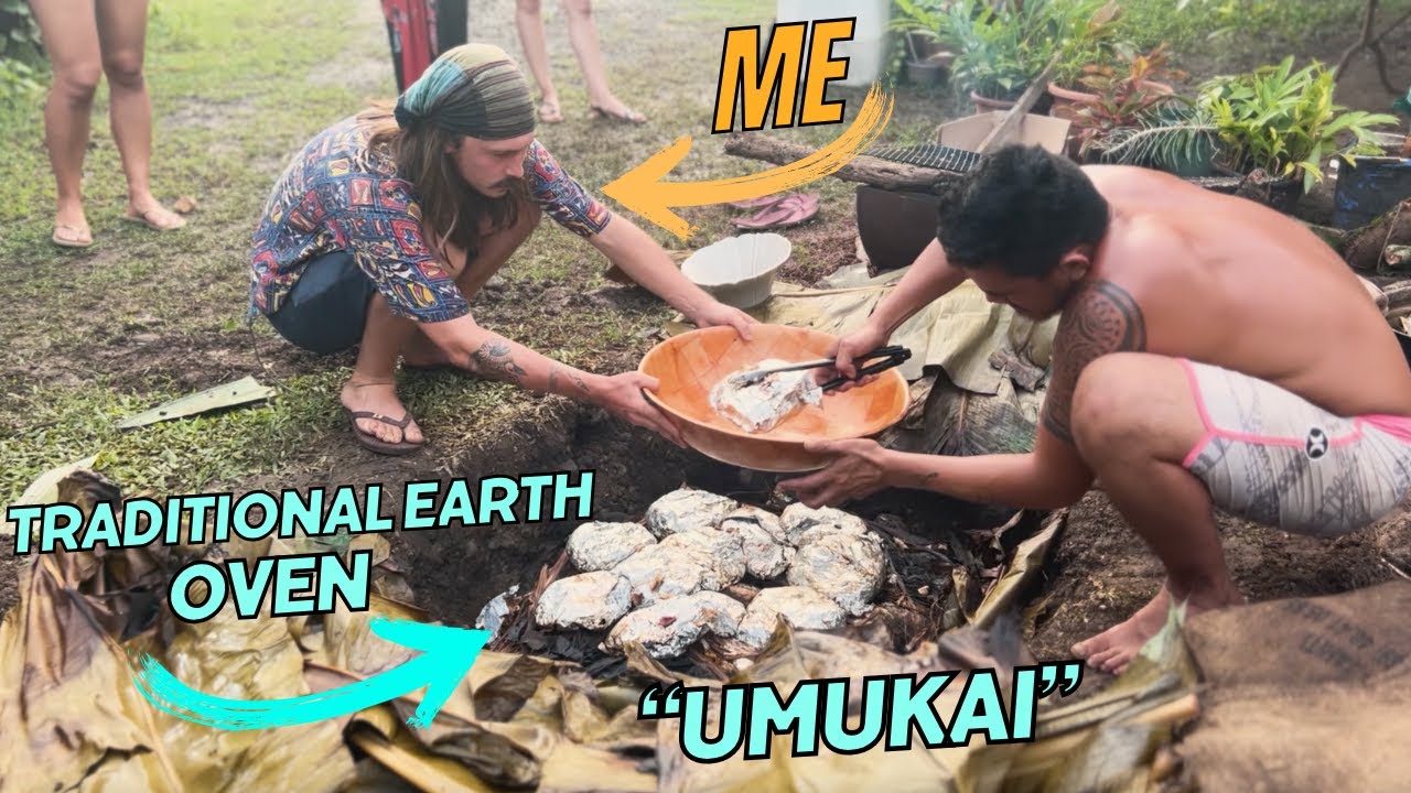 Traditional Earthen Oven "Umukai" Feast for my Birthday! Ep. 10