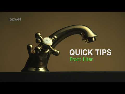Tapwell Replacing Aerator (water filter) - Quick Tips