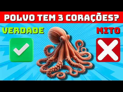 VERDADE OU MITO: ANIMAIS | POUCOS ACERTARÃO TODAS!