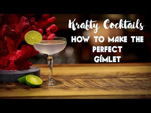 How to make the perfect Gimlet