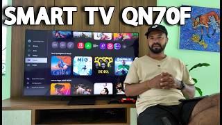 TV BOA e BARATA?! SMART TV SAMSUNG QN70F uma ÓTIMA opção pra ver os JOGOS da COPA! 