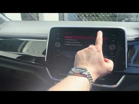 Service and Engineering menu on VW MIB3