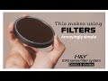 H&Y 95 mm HD EVO Variabler ND 1.5-10 -Stops Filter Kit – 95 mm