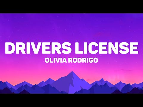 Olivia Rodrigo - Drivers License (Lyrics)