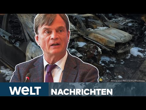 AUTO-BRAND: AfD-Politiker Baumann dachte kurz ans Aufhören I WELT STREAM