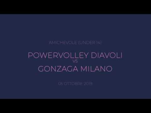 POWERVOLLEY DIAVOLI vs GONZAGA MILANO, U14, partita amichevole
