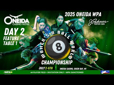 Ashley Benoit vs Seo Seoa  - 2025 ONEIDA WPA Women’s 8-Ball World Championship