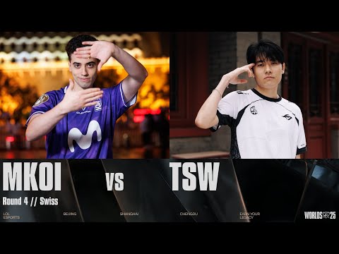 MKOI vs TSW | WORLDS 2025 | Swiss | Game 3 | Movistar KOI vs Team Secret Whales