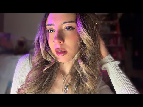 ASMR Popular Flirty Girl Invites You to a Sleepover 