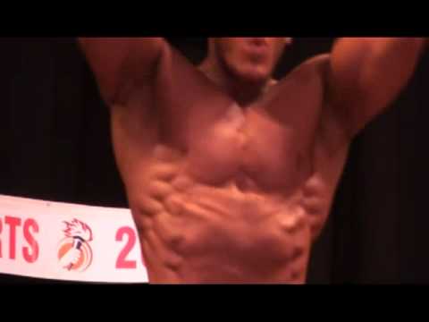 NABBA Allsports Novices 2009 - First Timers #47 Aaron Hallett (6th)
