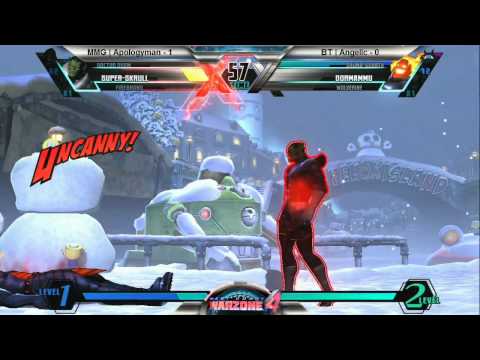 West Coast Warzone 4 UMVC3 Winners Finals: MMG Apology Man VS BT Angelic