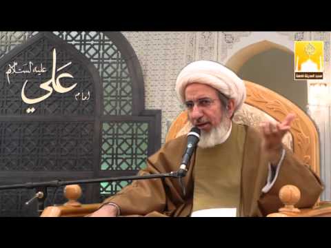 خطبة الجمعة - مــوانـــــع الــتـــقــدم الـروحـــي -  سماحة الشيخ حبيب  الكاظمي