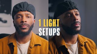 How To Light Yourself With 1 Light