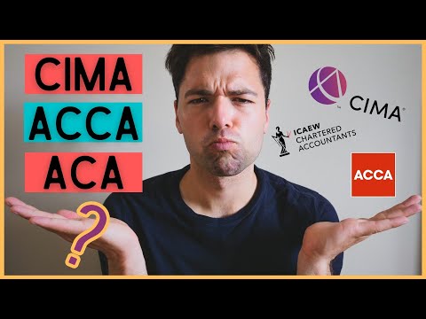CIMA VS ACA VS ACCA - Which Accounting Qualification shall I Study?
