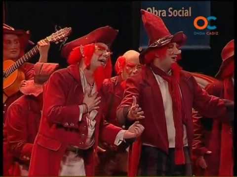 Comparsa. Los Duendes Coloraos PRELIMINARES | Actuación Completa | Carnaval de Cádiz 2012