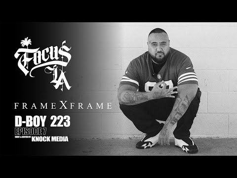 Frame X Frame: Film Photoshoot W/ Rapper D-Boy 223 From Carson, CA
