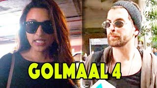 Parineeti Chopra And Neil Nitin Mukesh Return From Golmaal Shoot