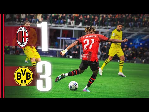 AC Milan 1-3 Borussia Dortmund | 