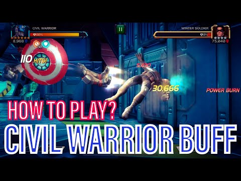 Civil Warrior Buff | Marvel Contest Of Champions