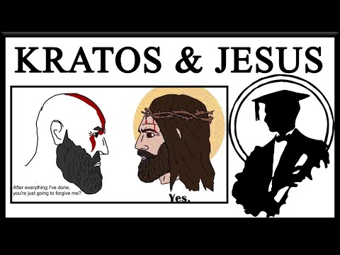 Kratos & Jesus Is Canon