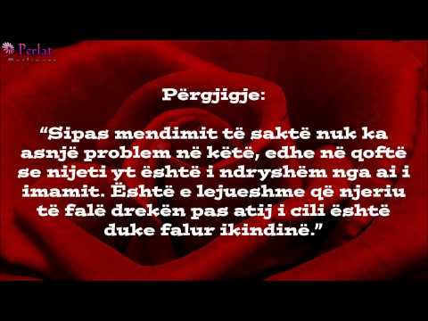 Udhëtari i cili falë namazin e drekës pas imamit që është duke falur namazin e ikindisë