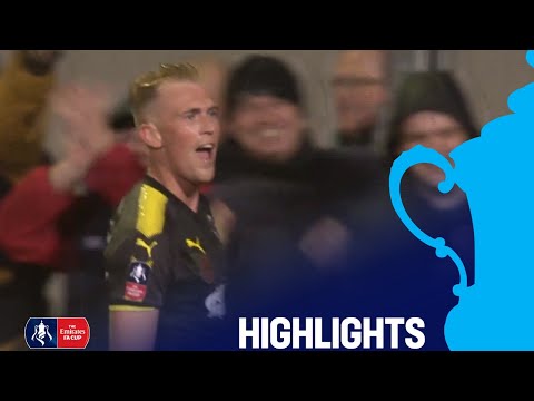 Haringey Borough 0-1 AFC Wimbledon | Round 1 | Emirates FA Cup 2018/19