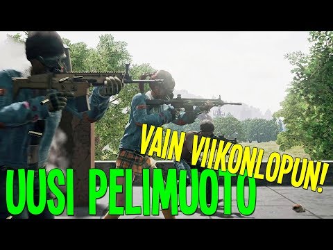 PUBG 10v10v10 PELIMUOTO! - Vain tämän viikonlopun!