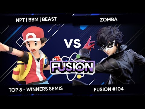 Fusion #104 - Beast (Pokemon Trainer) vs Zomba (Joker) - Top 8 - Winners Semis