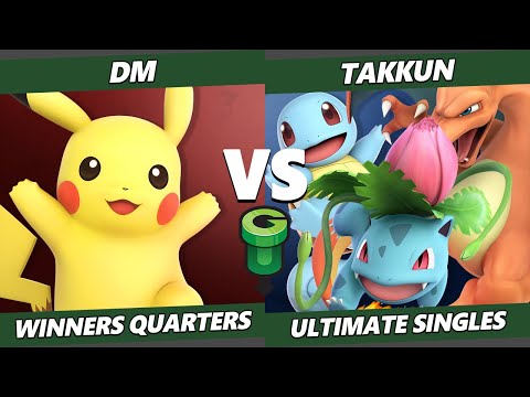Game Underground Winners Quarters - DM (Pikachu, Pyra Mythra) Vs. Takkun (Pokemon Trainer) SSBU