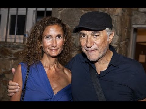Richard Berry et sa fille Coline.C'est dégueulasse! Qu'est ce que Jane manson vient faire la dedans?