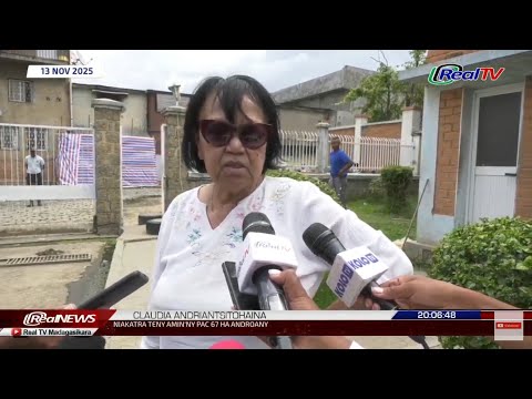 REAL NEWS / NY #VAOVAO MARINA MIVANTANA 13 NOVAMBRA 2025. #Madagascar 